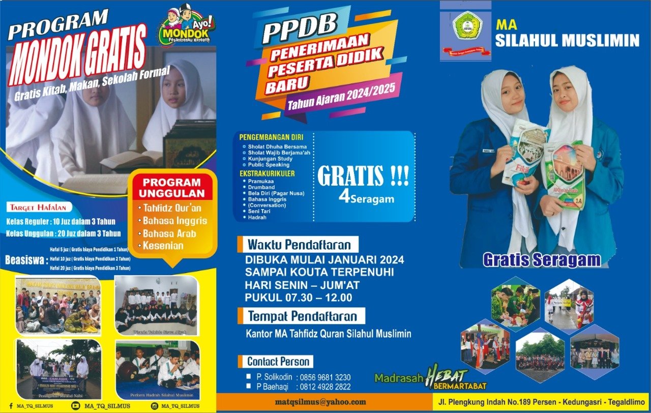 Brosur MA Silahul Muslimin